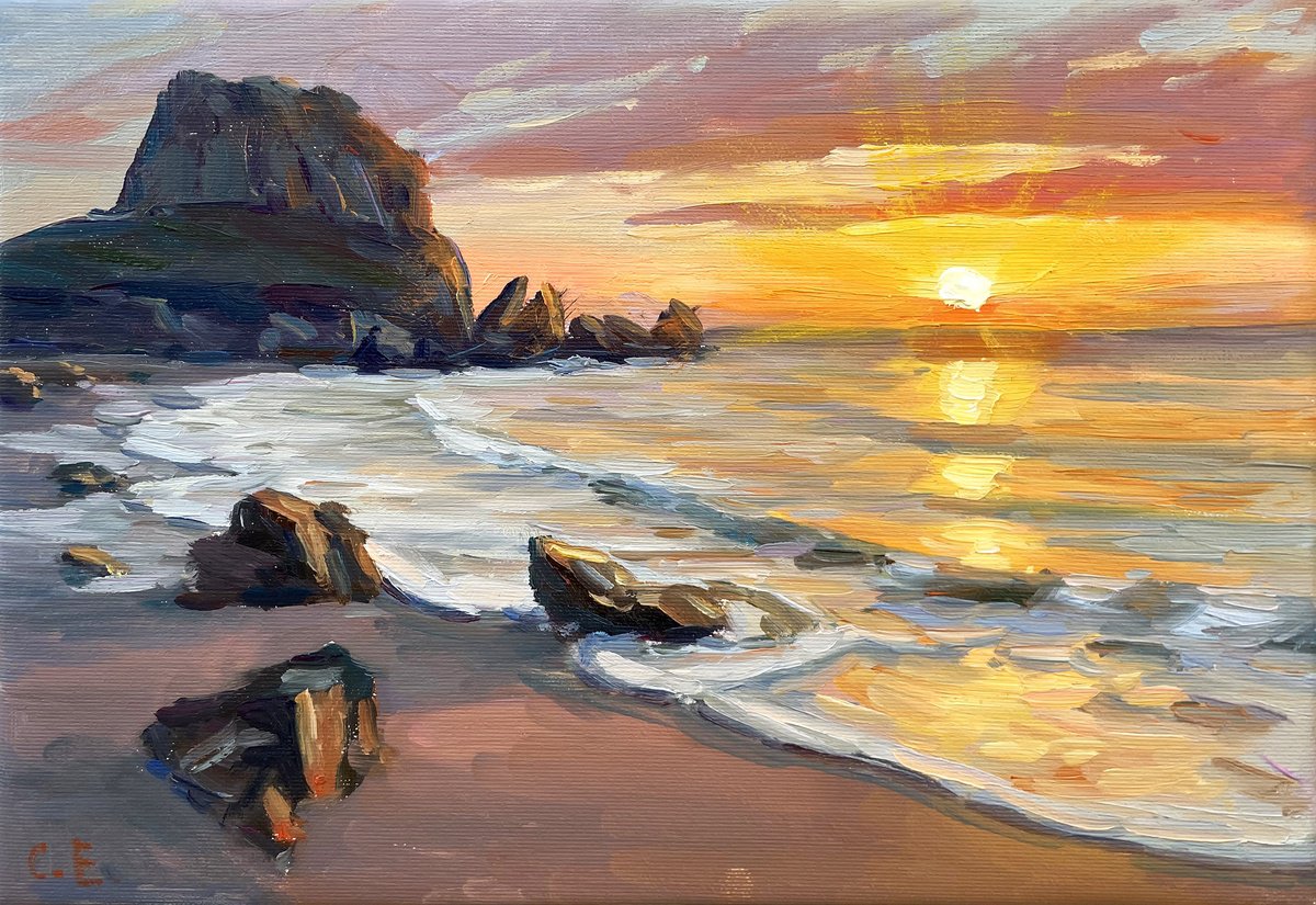 Morning Silense By Evgeny Chernyakovsky, 14 X 10, Artwork For Sale On Artfinder