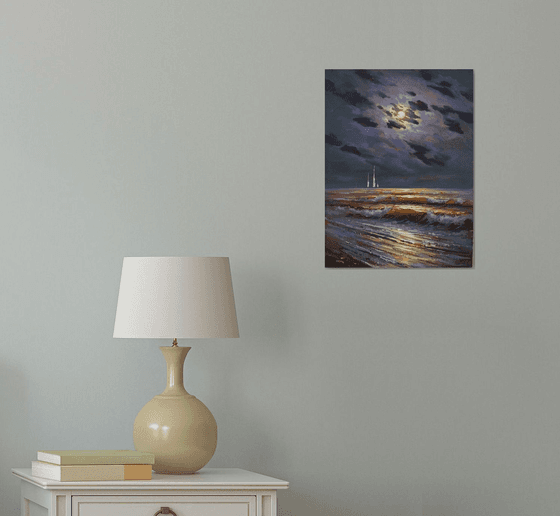 Lunar seascape 01