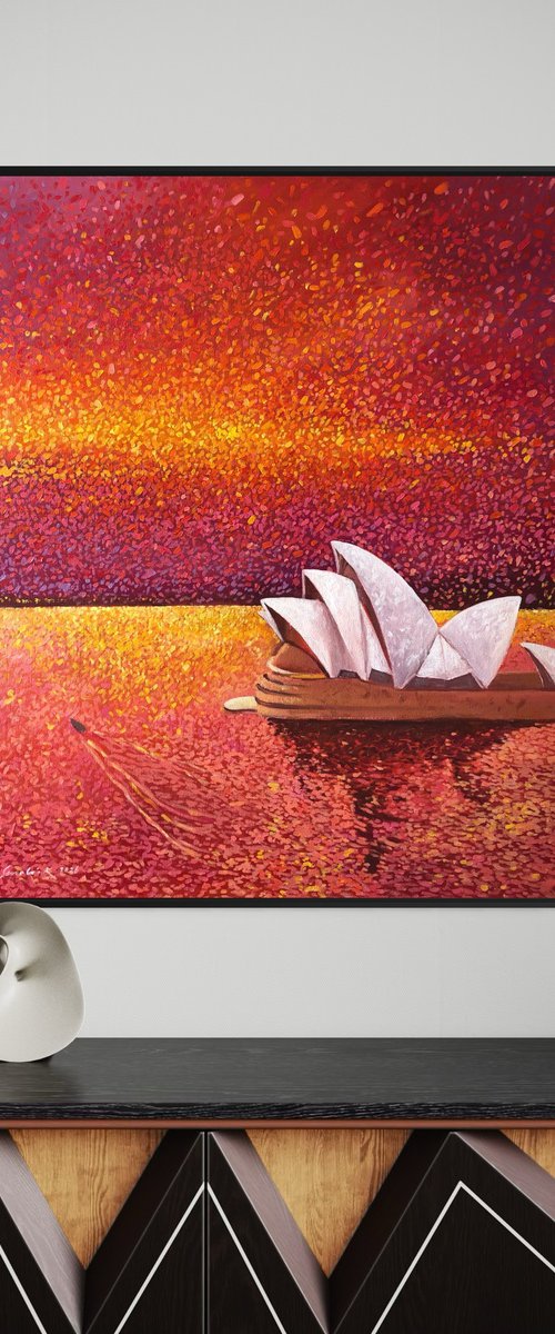 Sydney, sunset serenity by Volodymyr Smoliak