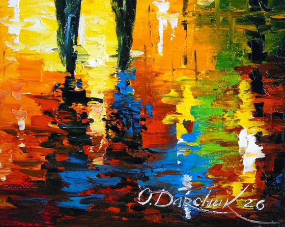 Autumn Romance in the Park