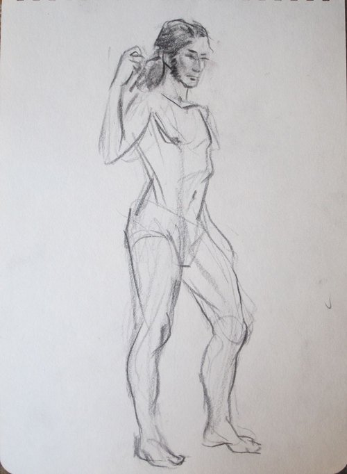 Male Nude by Ara Shahkhatuni