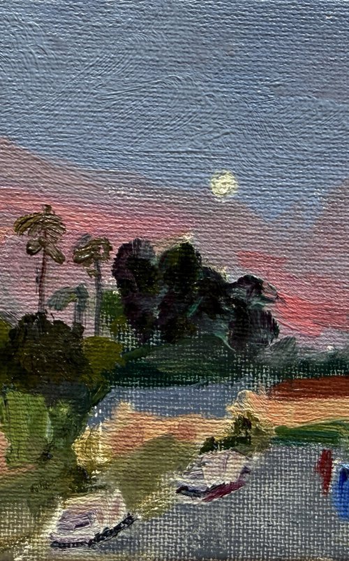 Sunset in the neighbourhood by Kate Sosonna