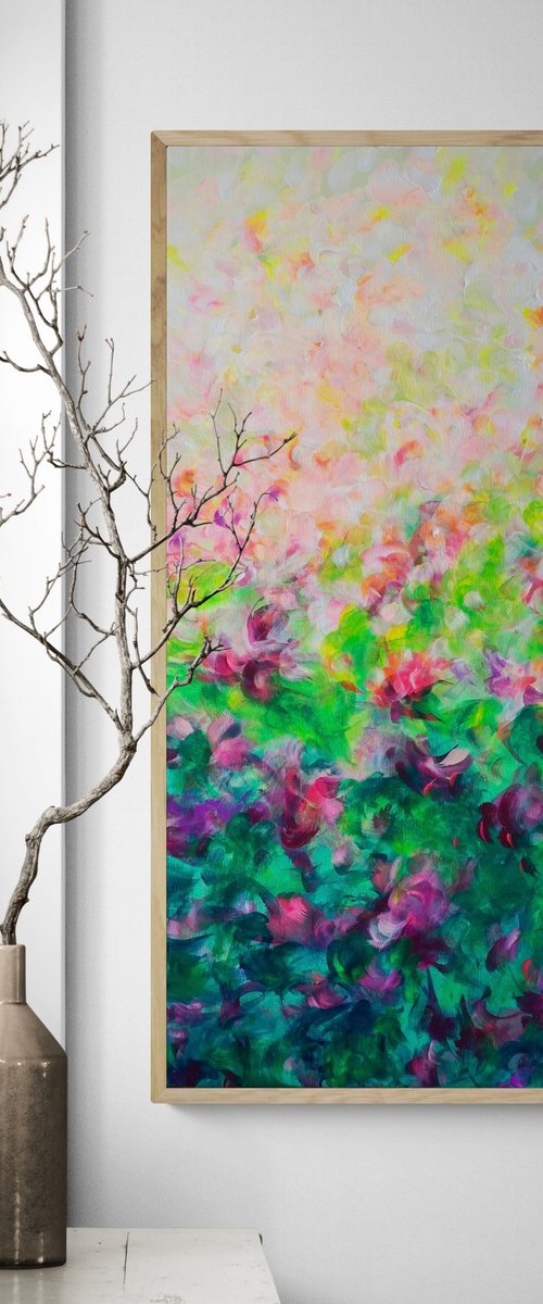 Falling into bloom by Katherine Spiller