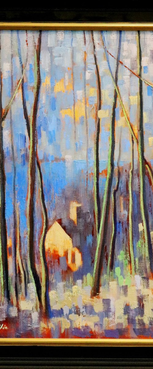 Early Spring in North Shore by Chin H Shin