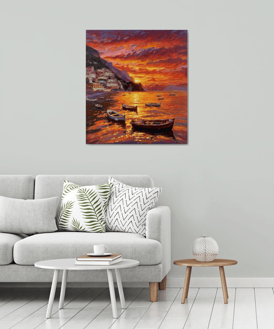 "Evening Magic of Amalfi"