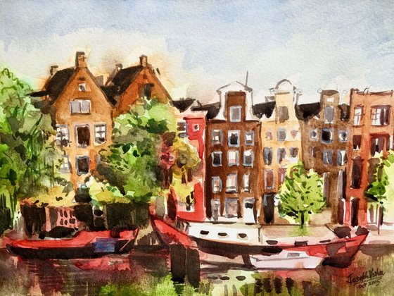 Summer in Amsterdam, Netherlands