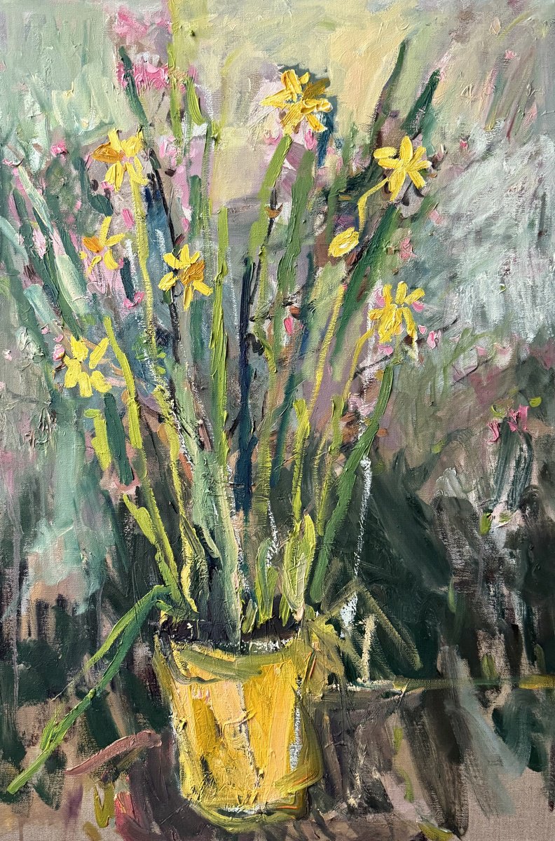 Tete A Tete By Lilia Orlova-Holmes, 20 X 30, Artwork For Sale On Artfinder