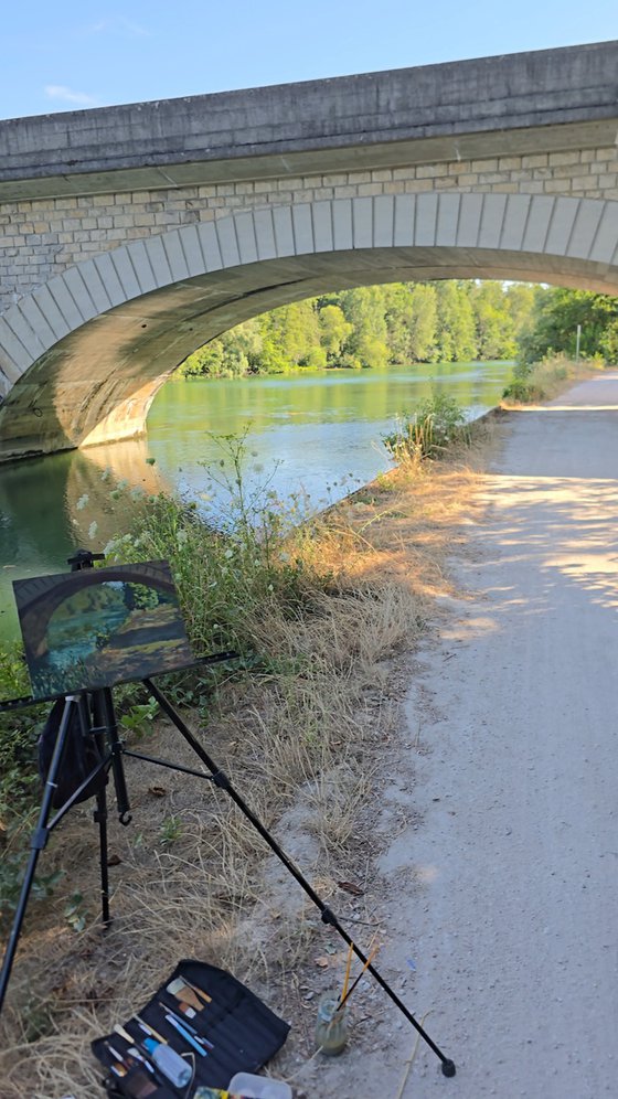 A quiet path to Nogent-sur-Seine