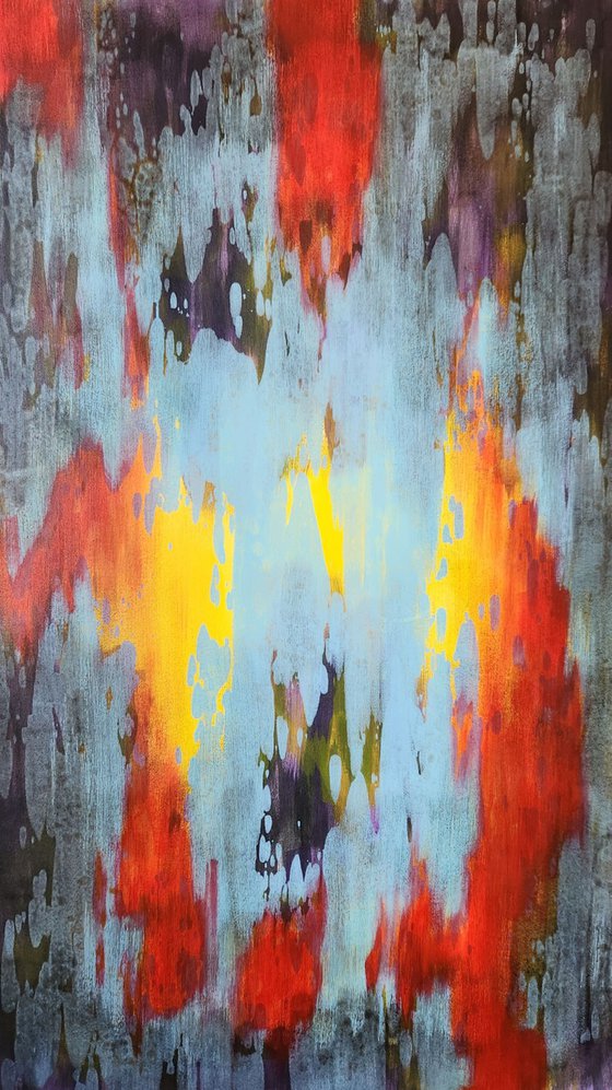 FLARE IV - Contemporary Abstract Painting