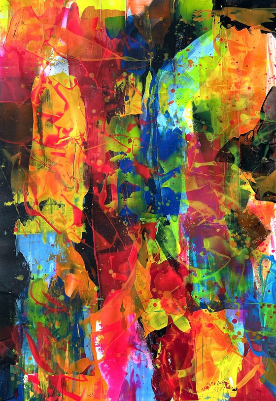 A Journey Through Color - Triptych