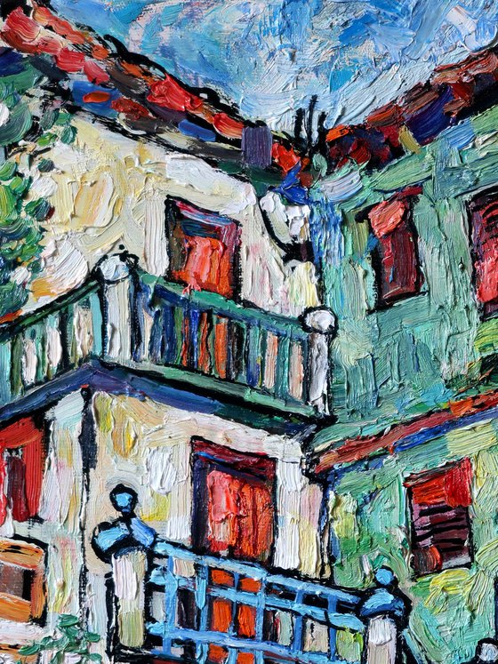 The Stairs of Cudillero