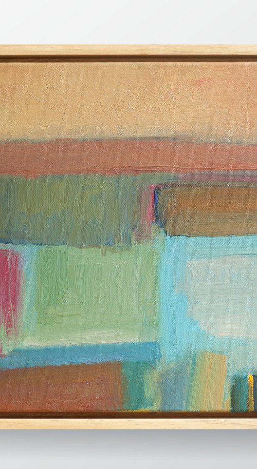 Along The Coast - Abstract Seascape by Thomas Hjelm