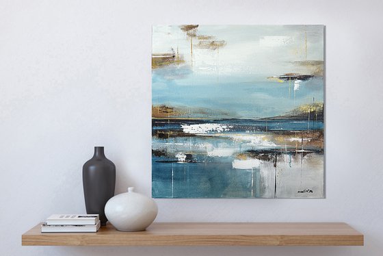 Stillwater in Gold Light – original Square