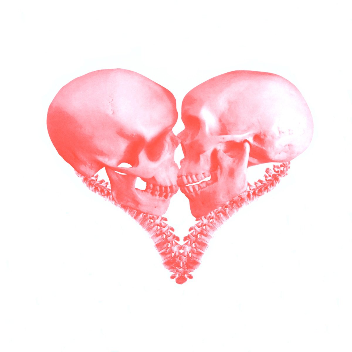 Till Death Fluorescent Red by Cassandra Yap