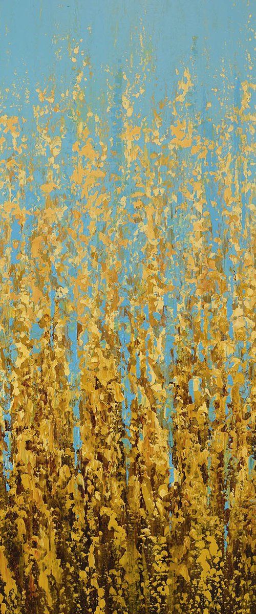 Summer Field - Nature Abstract by Suzanne Vaughan