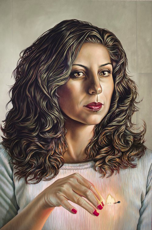 'Portrait of Ruth' by Corrie Chiswell
