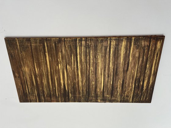 Golden Fire 50x100x2 cm