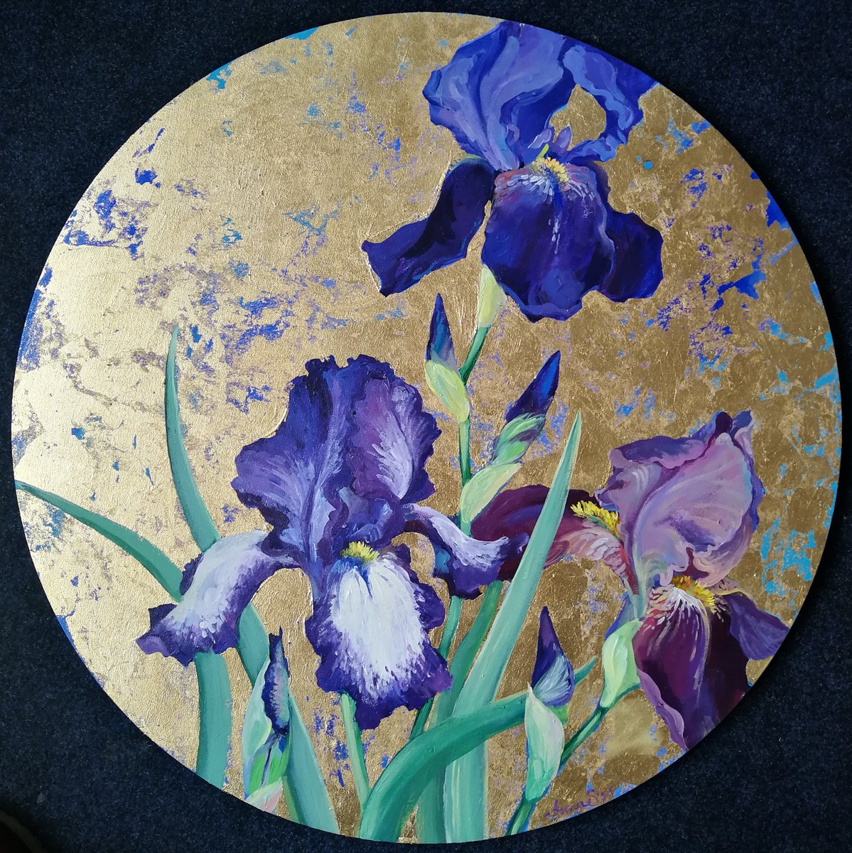 - Oriental Composition - ? By Anna Silabrama, 31 X 31, Artwork For Sale On Artfinder