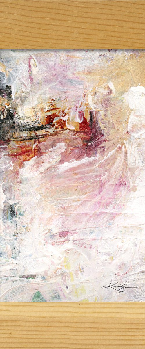 Awakening Spirit 1 - Framed Abstract Painting by Kathy Morton Stanion by Kathy Morton Stanion