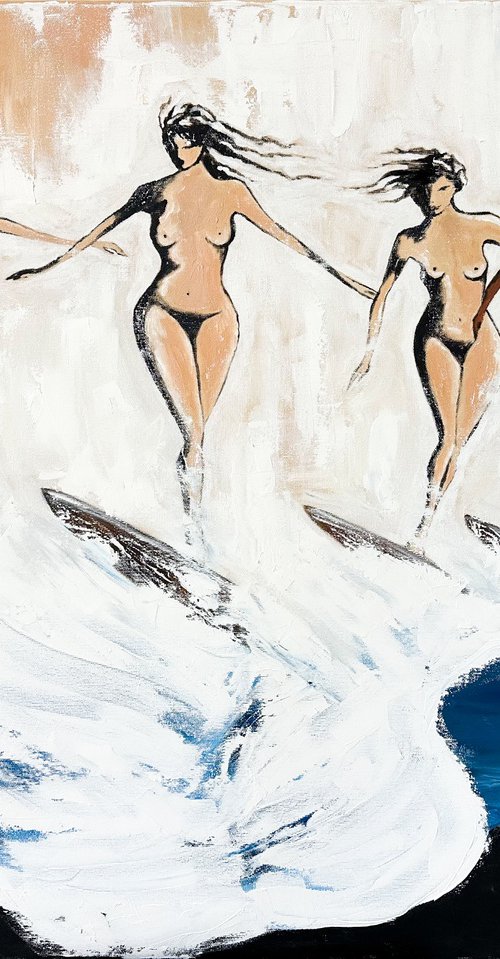 Riders of the Wild Wave by Kristina Mallen