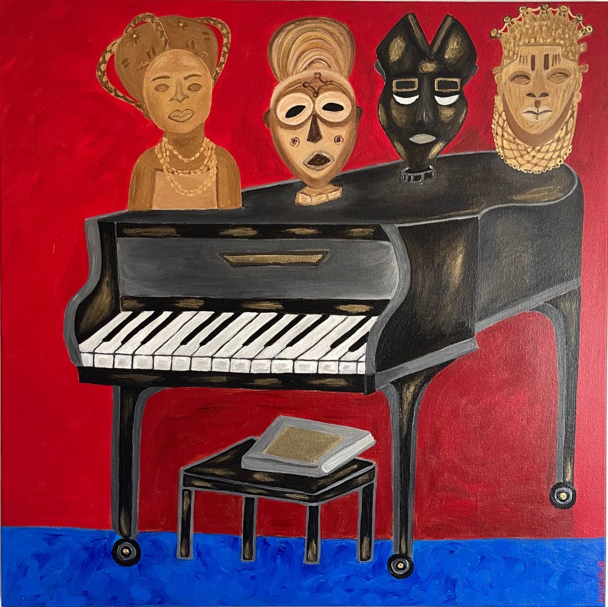 Renaissance Sound II (Bronze) by Sophia Oshodin