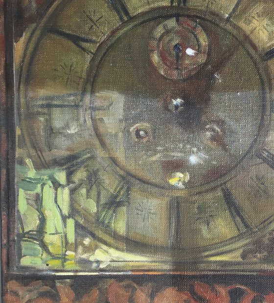 Antique Clock Ashmolean Museum