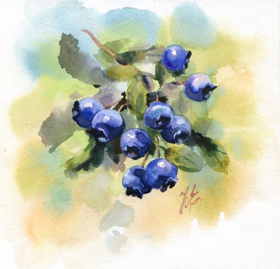 Triptych / Blueberry set