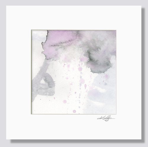 Quiescence 6 - Serene Abstract Painting by Kathy Morton Stanion by Kathy Morton Stanion