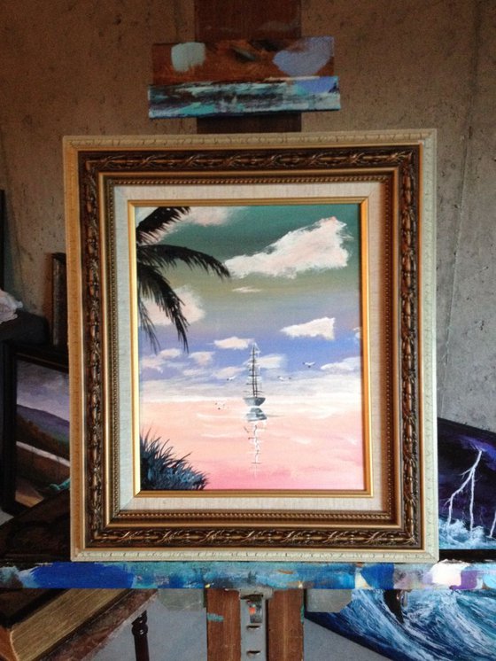 Pink Seas and Cotton Candy Skies!