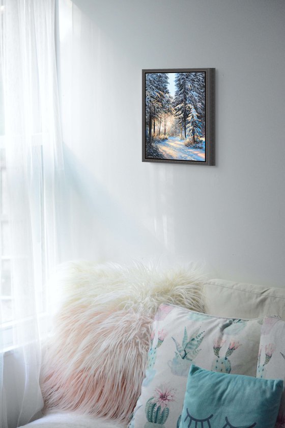 Sunlight Through the Pines