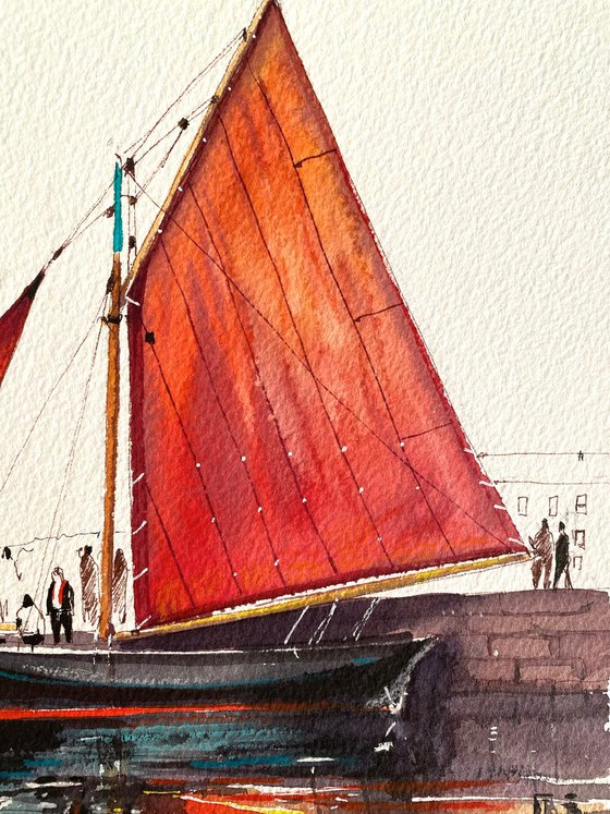 Scarlet Sails in Galway