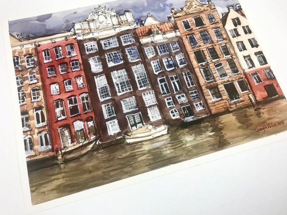 Dutch Buildings of Amsterdam