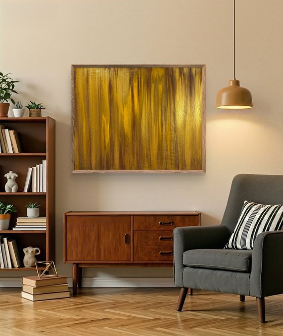 Echoes of Fire 80x100x4 cm