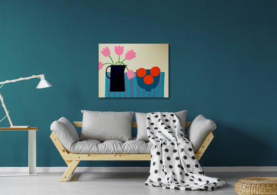 Still Life with Oranges IV