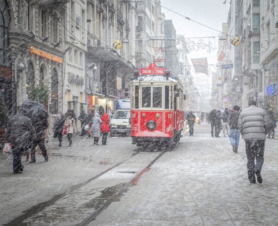 Snowstorm in Istanbul II