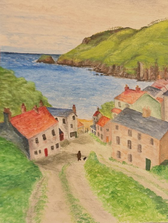 Cornwall - Coast Town