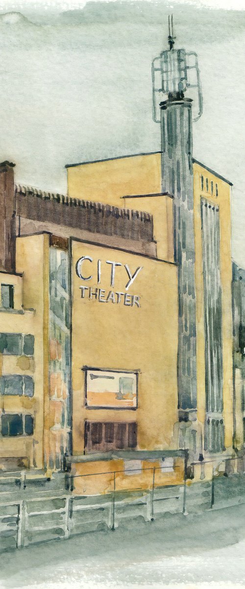 City theater in Amsterdam by Tatiana Alekseeva