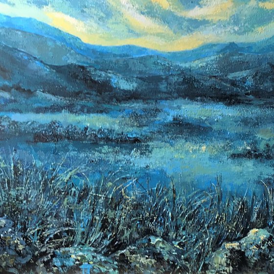 Blue Mist  -Landscape