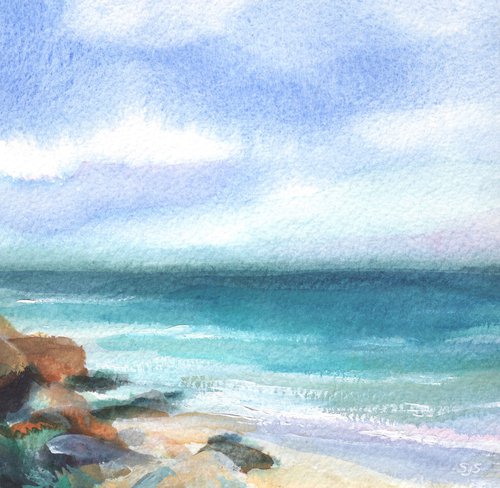 Coastal View by Sarah Stowe