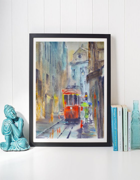Lisbon tram
