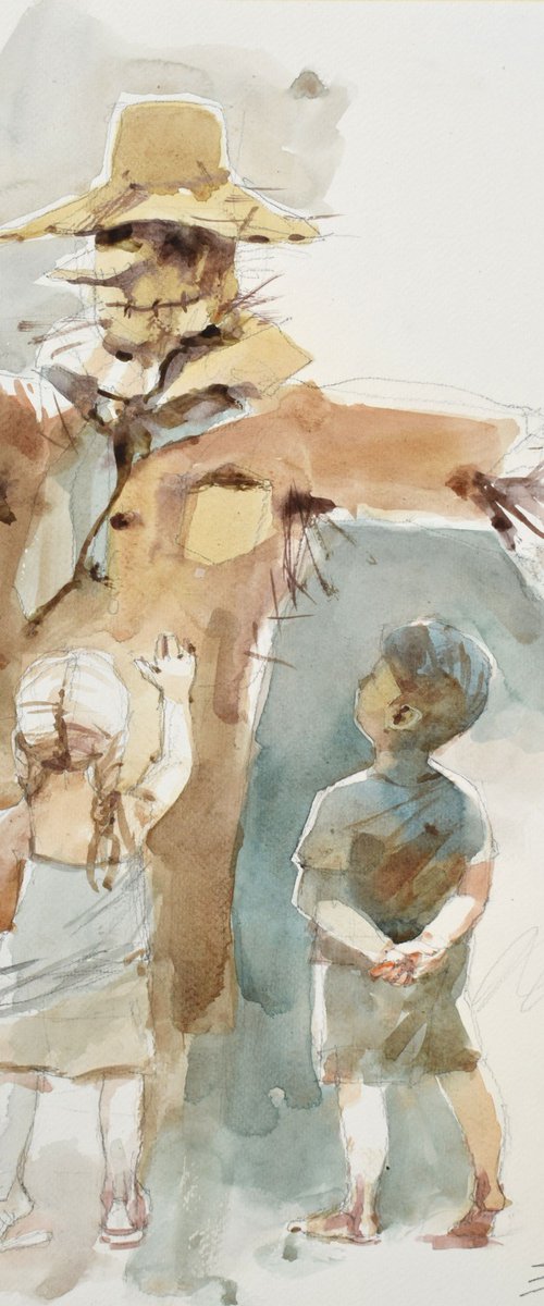 Childhood temptations by Goran Žigolić Watercolors