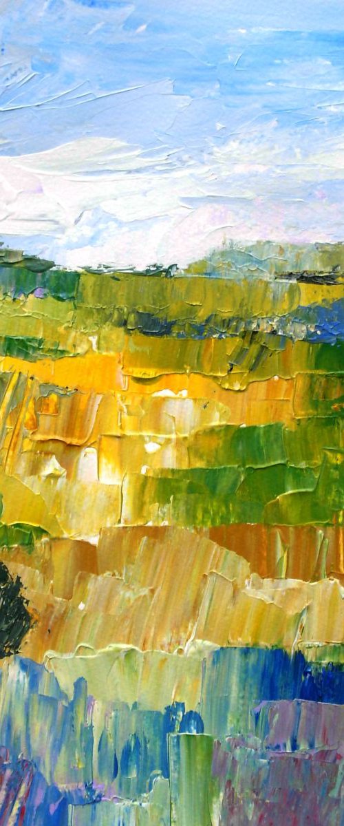 Abstract Landscape 2 by Jan Rippingham