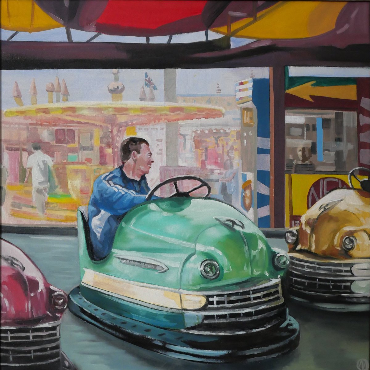 Dodgems by Peter Campbell Saunders