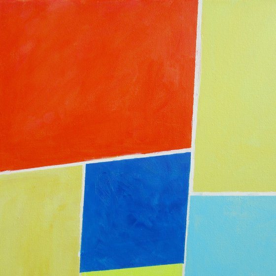 Composition Blue Move.