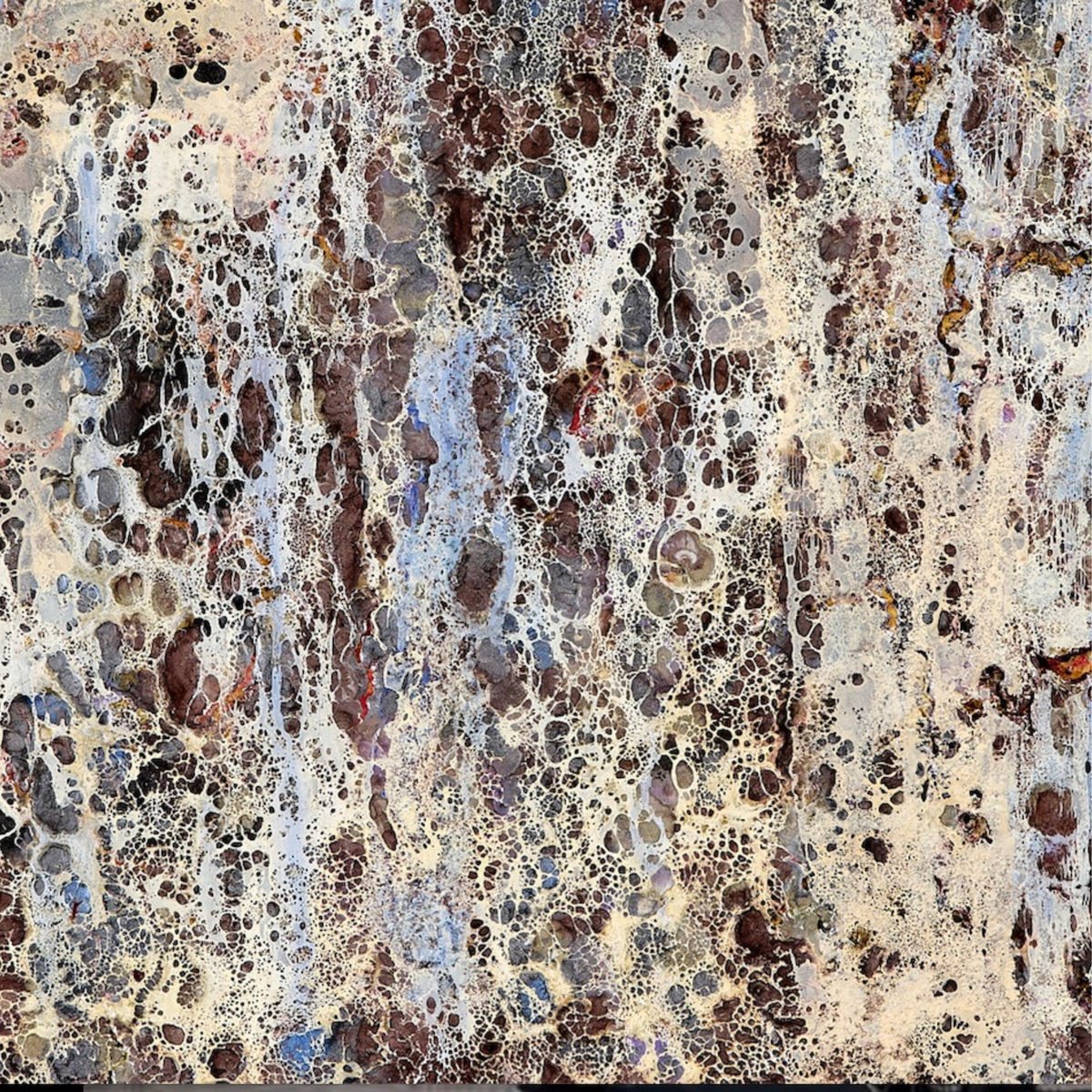 Abstract Painting By Xavi Castel, 22 X 30", Efimero, Original Artwork