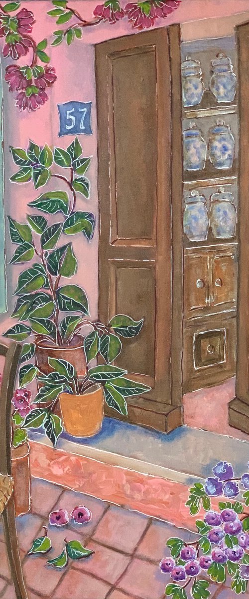 Flowery Serenity by Holly Wojahn