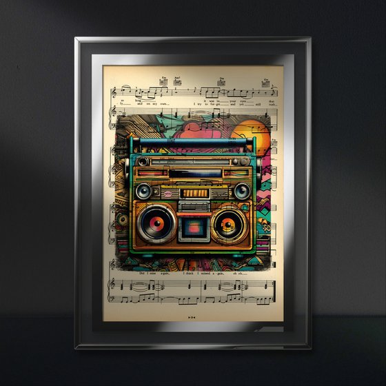 HiFi Retro Audio Street Boombox