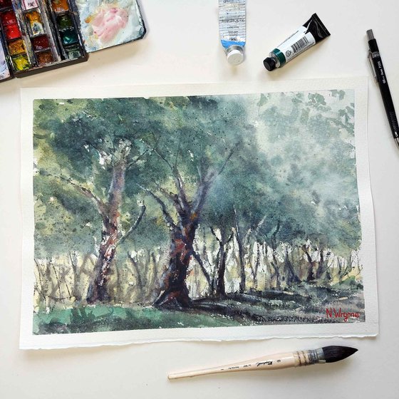 By The Edge Of The Trees