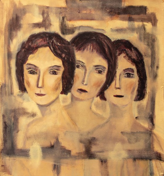 Study of three women XCII