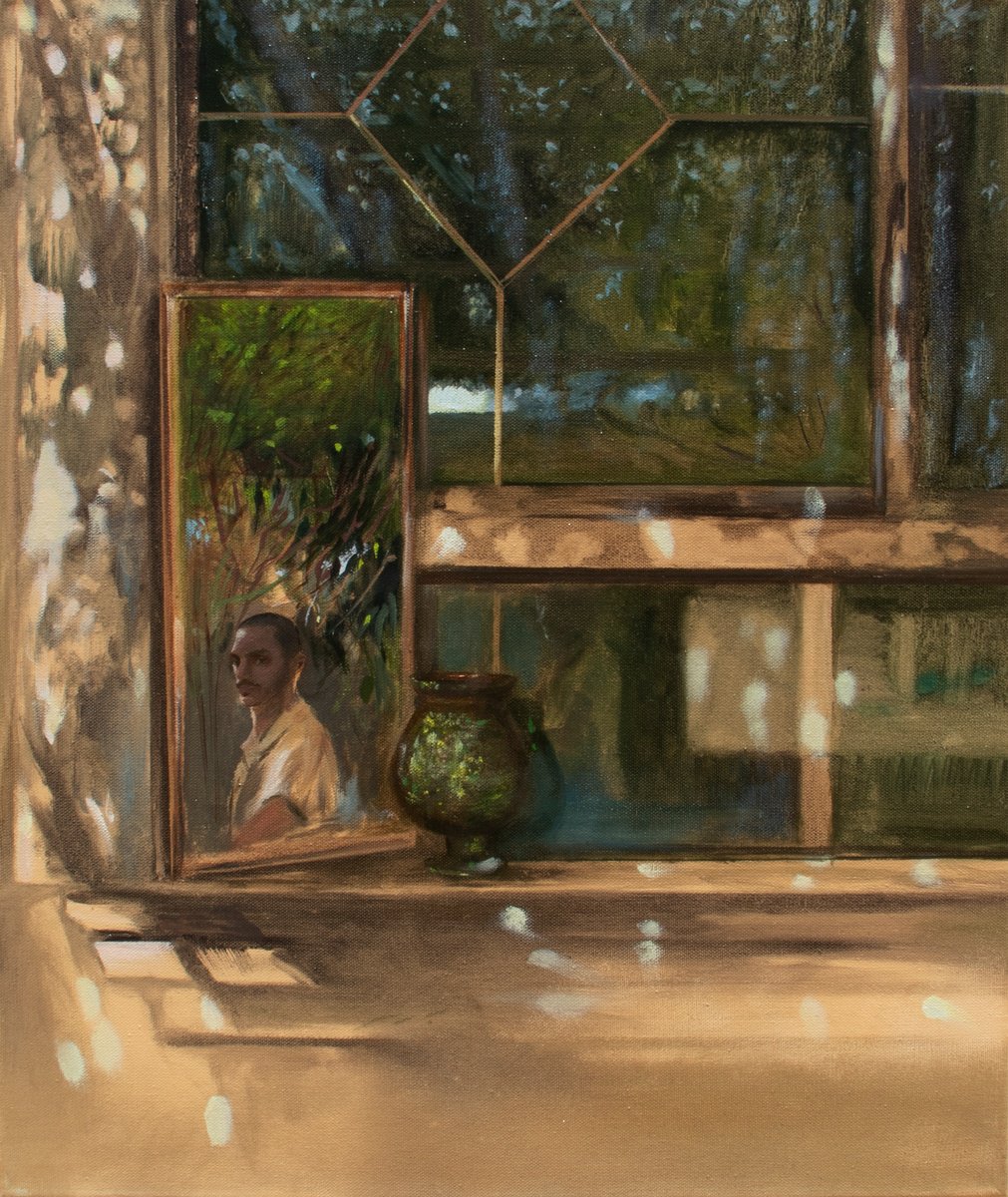 Backyard Window by Mazen Ghurbal